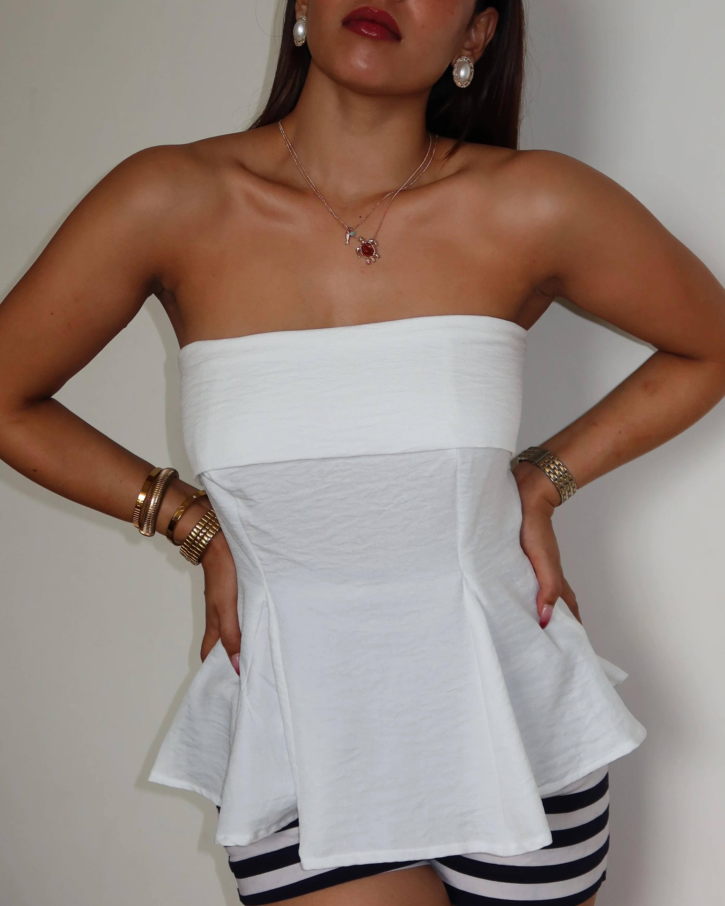 Pretty Peplum Tube - Image 4