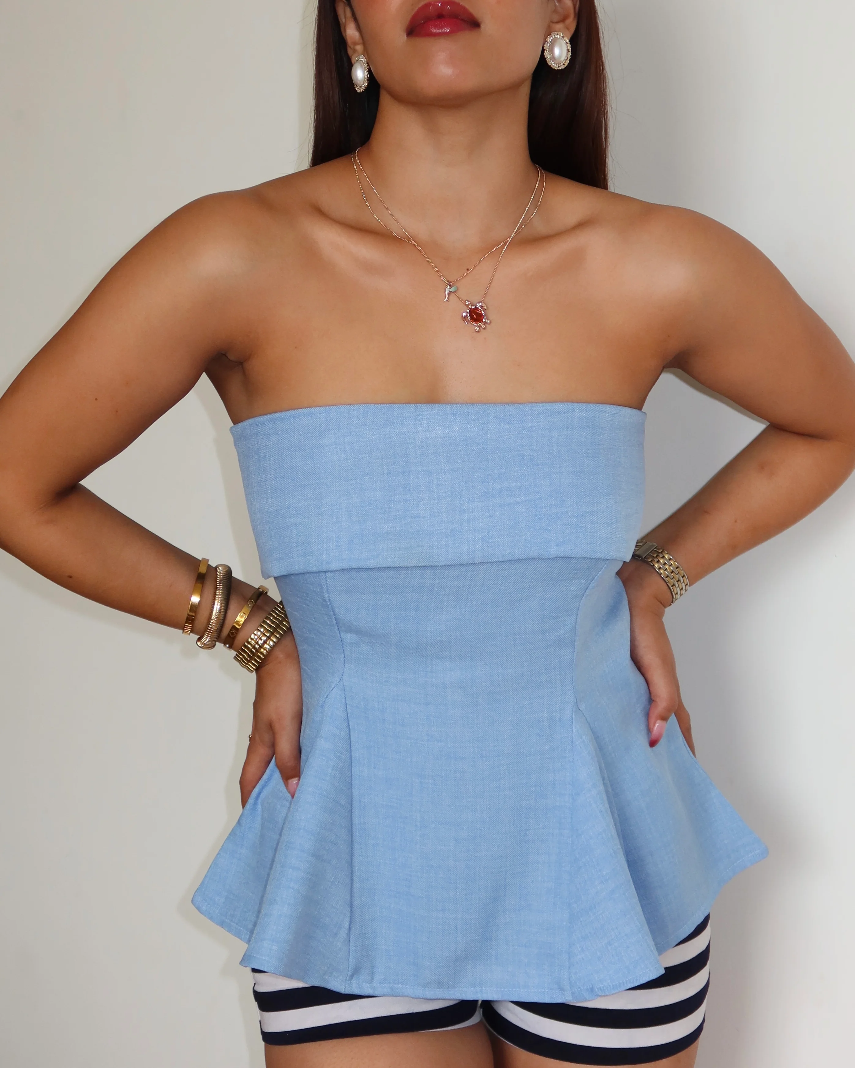 Pretty Peplum Tube - Image 7