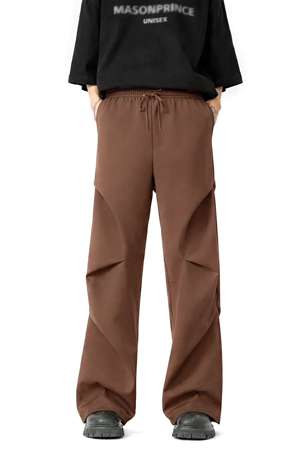 Prime Flare Pleat Relaxed Joggers - Image 10