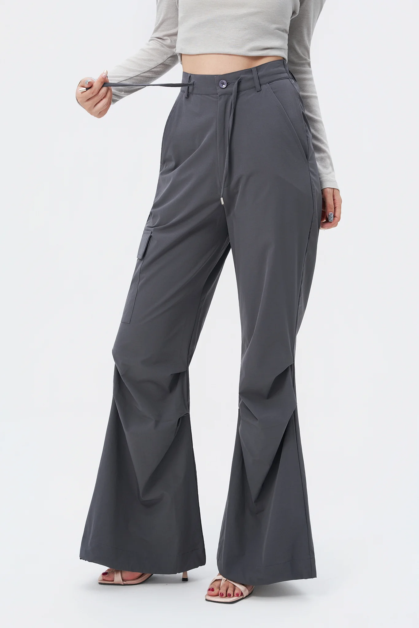 Rare Flare Parachute Pants - Image 17