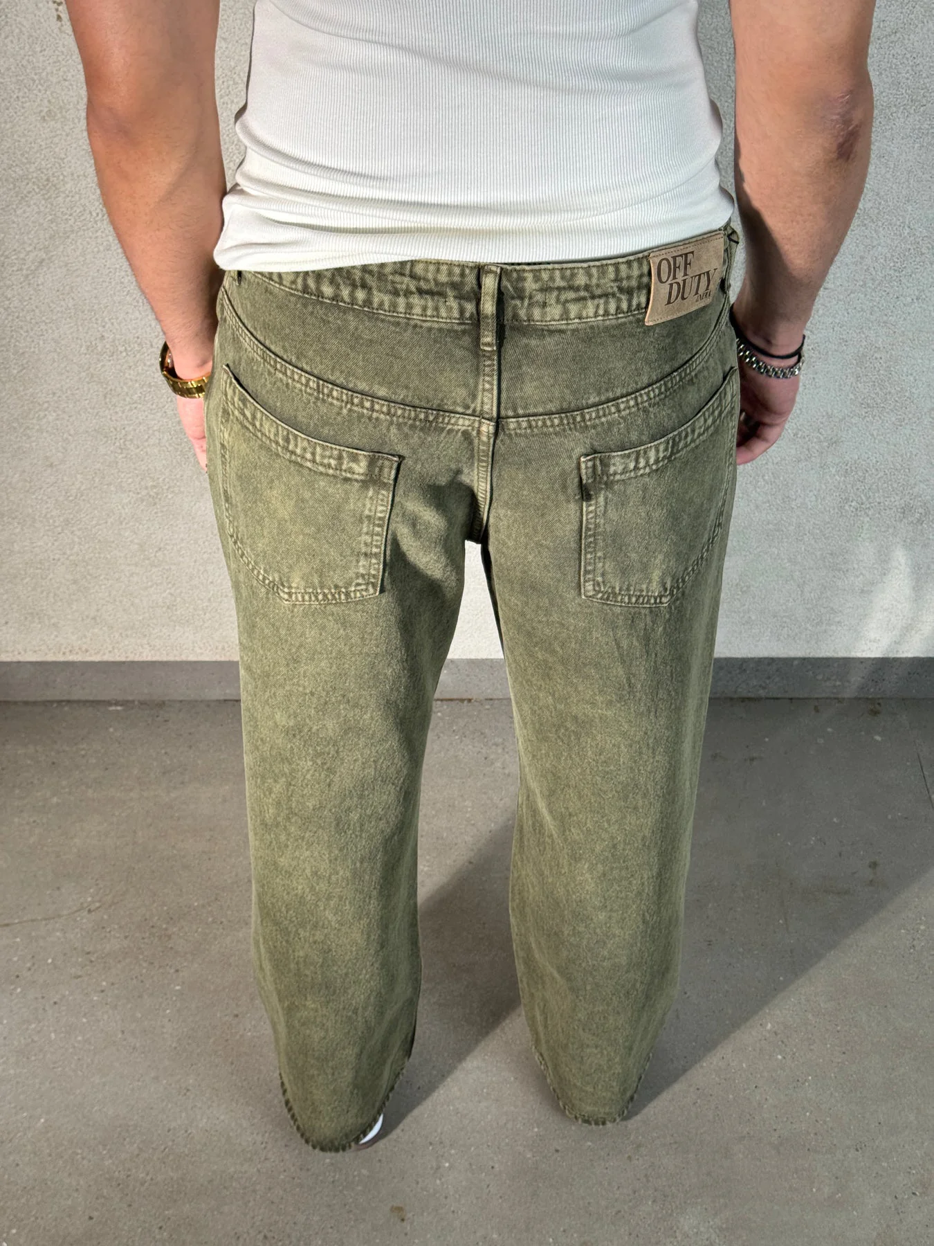 Sage Rust Wide Leg Jeans - Image 8