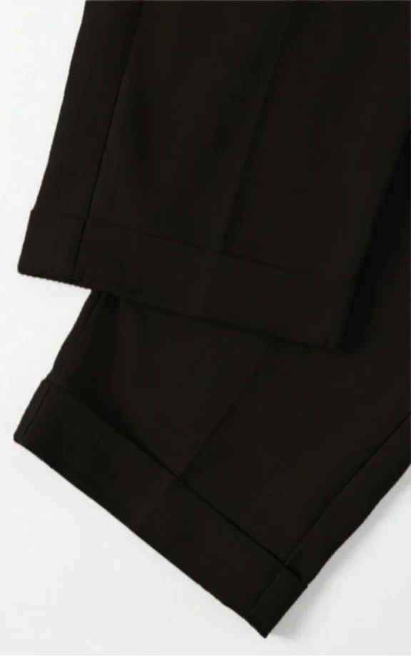 Refined Tailored Pleat Linen Pants - Image 12