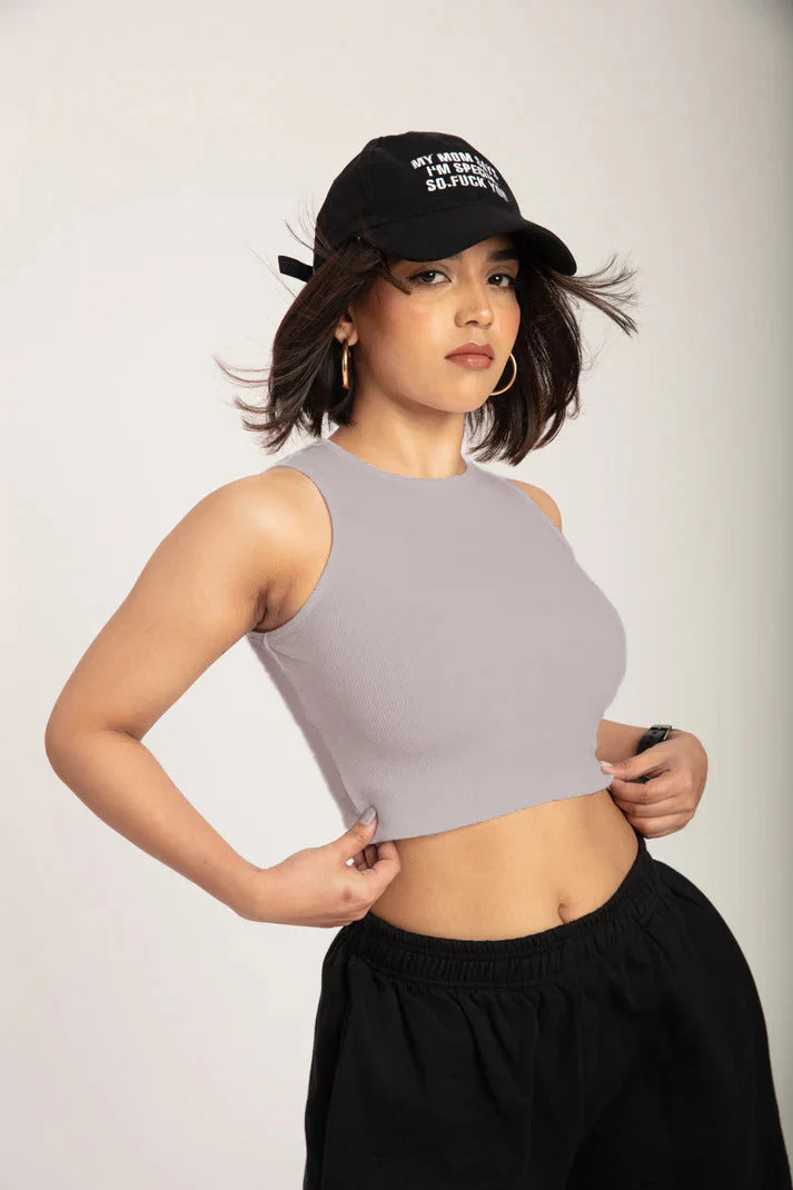 Rib Racer Vest Top - Image 7