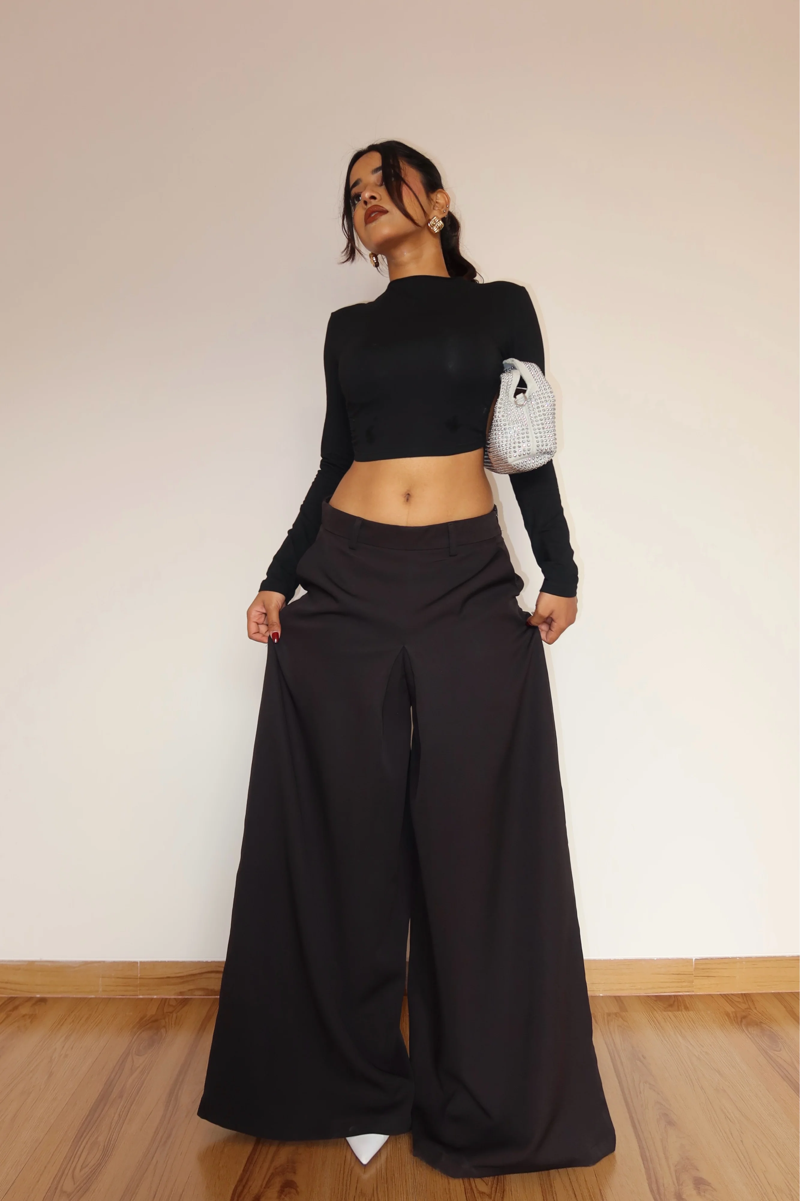 Sakura Bloom Wide Leg Trousers - Image 2