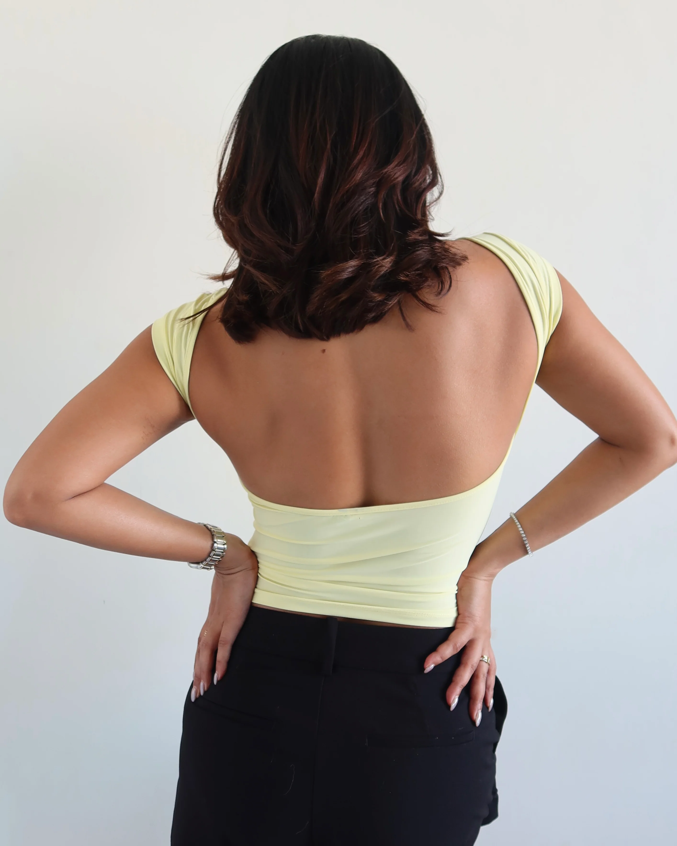 Scoop Back Fitted Top - Image 12