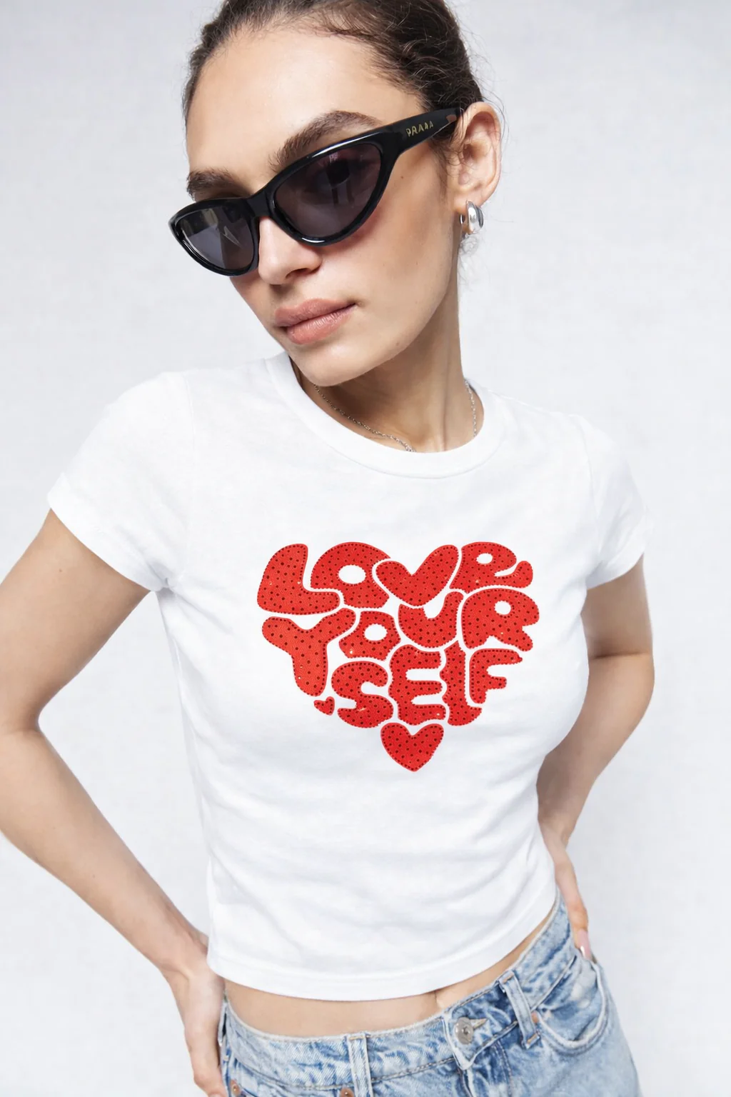 Self Shine Baby Tee - Image 4