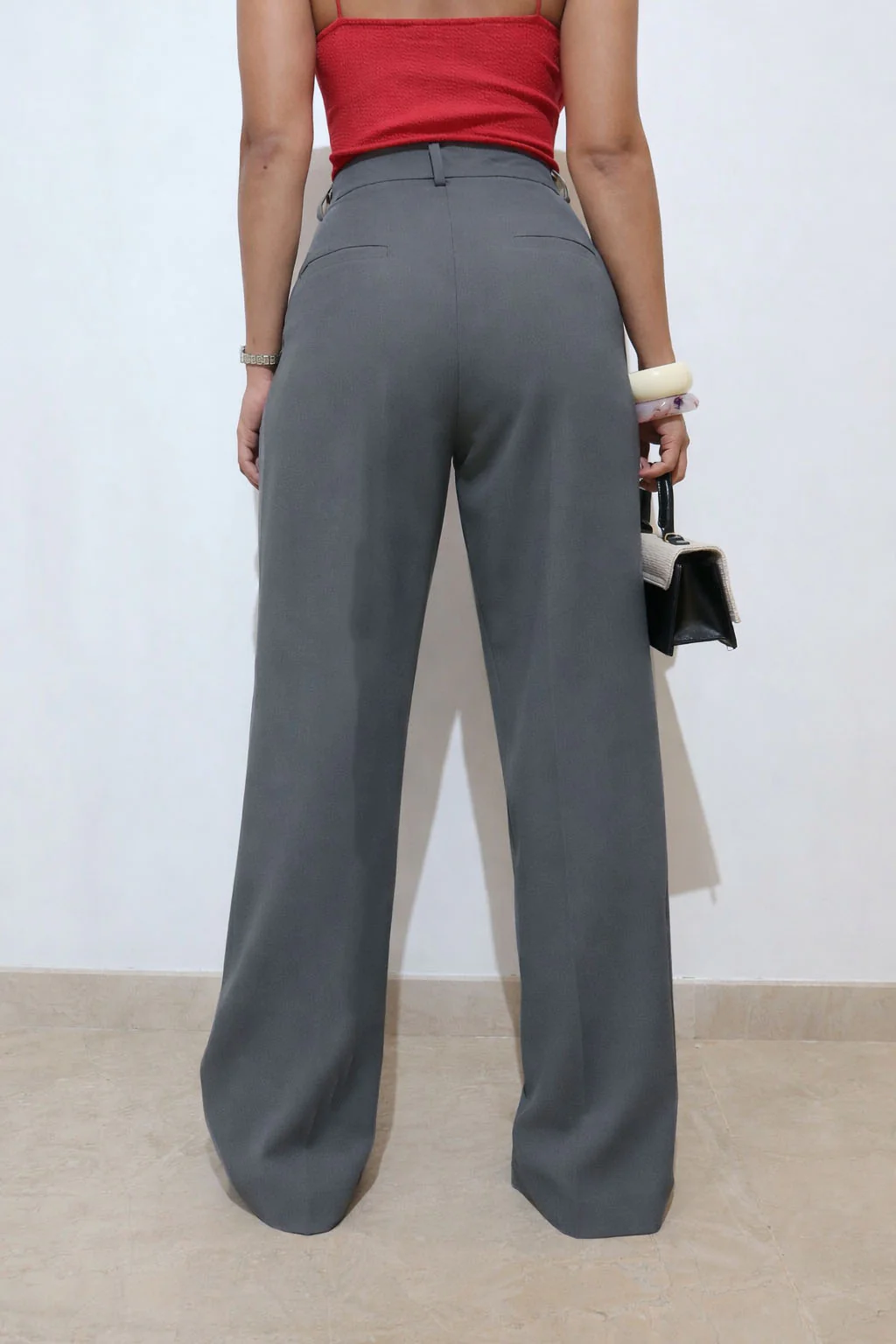 Settle Side Button Pleated Wide Pants - Image 18