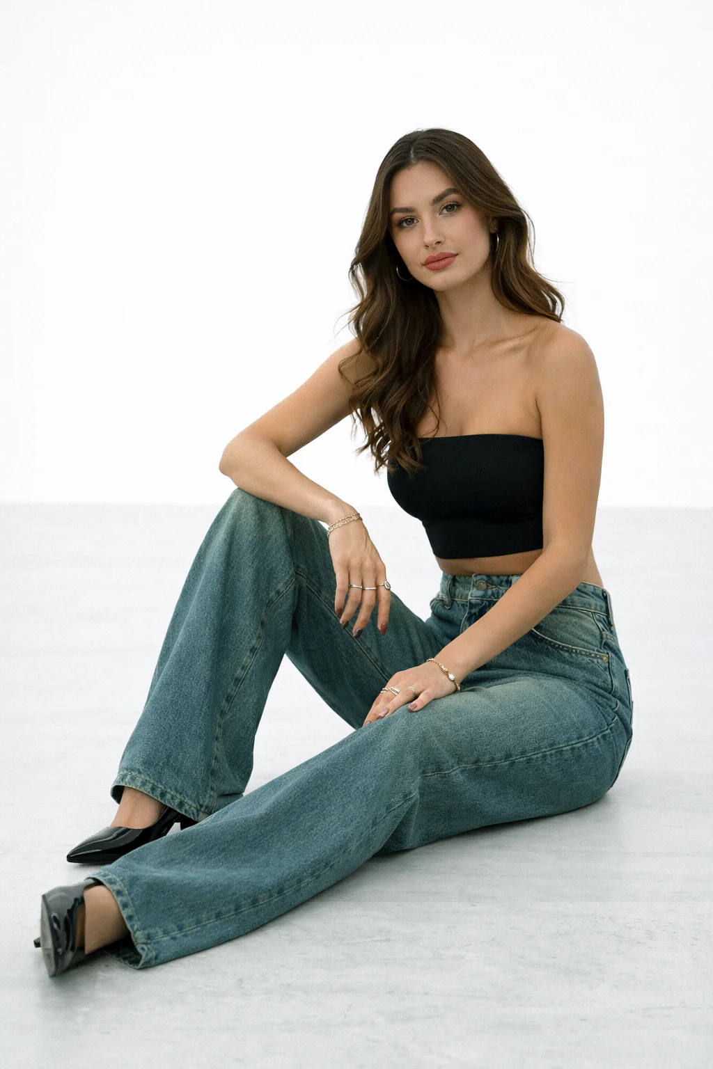 Shade Flow Wide Leg Jeans - Image 10