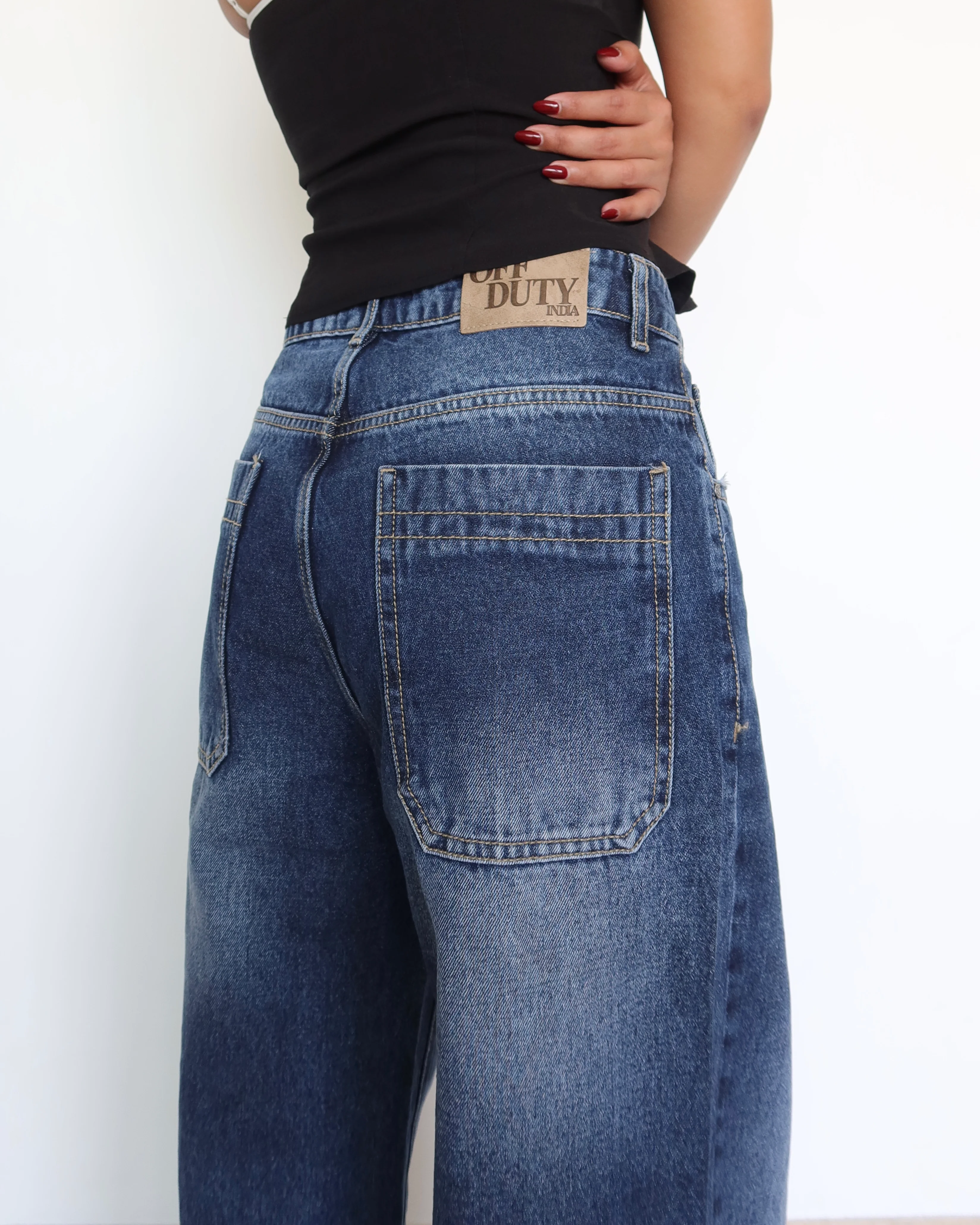 So Much Attitude Baggy Wide Leg Jeans - Image 3