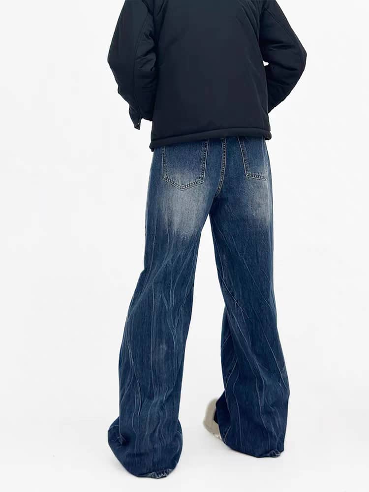 Space Matter Blue Bootcut Jeans - Image 3