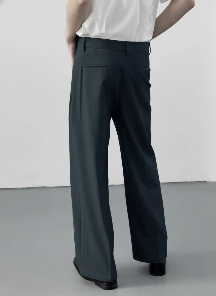 Spanish Cut Pleated Pants - Image 4