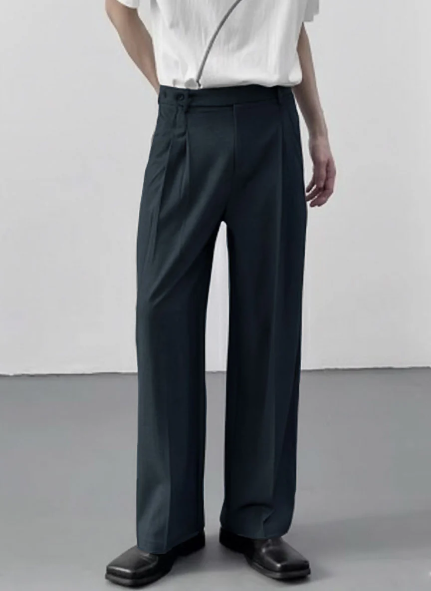Spanish Cut Pleated Pants - Image 5