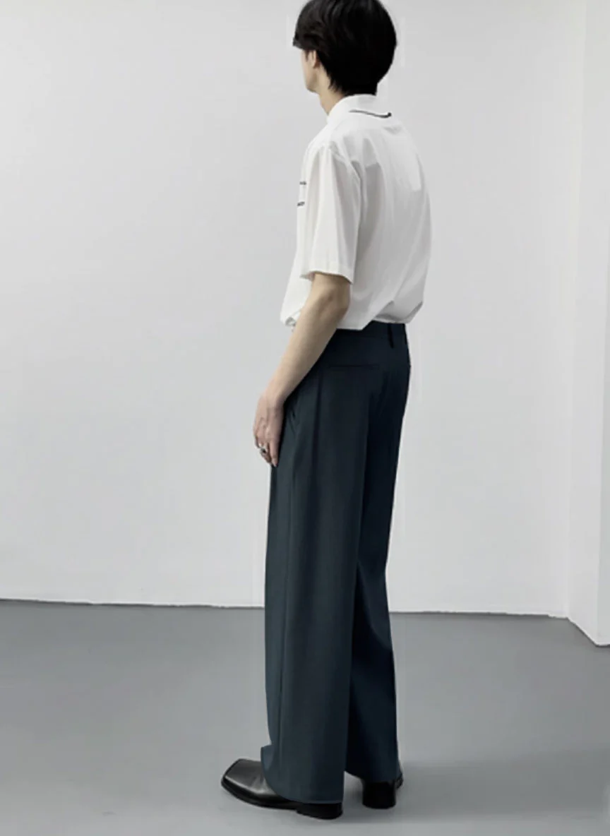 Spanish Cut Pleated Pants - Image 6
