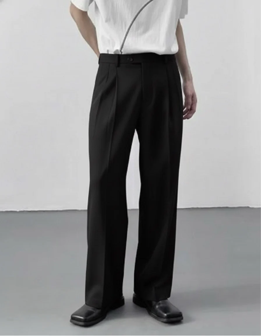 Spanish Cut Pleated Pants - Image 9