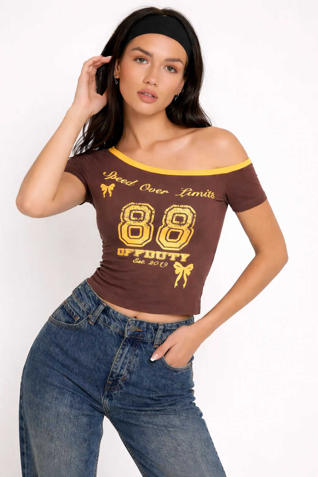 Speed Over Limit Off Shoulder Top - Image 4