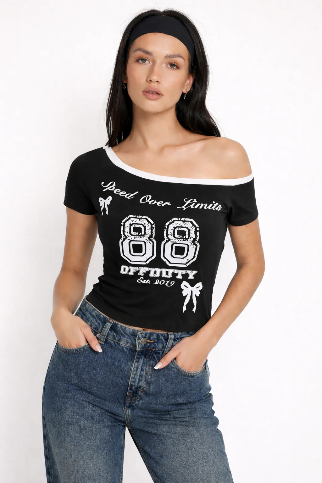Speed Over Limit Off Shoulder Top - Image 5