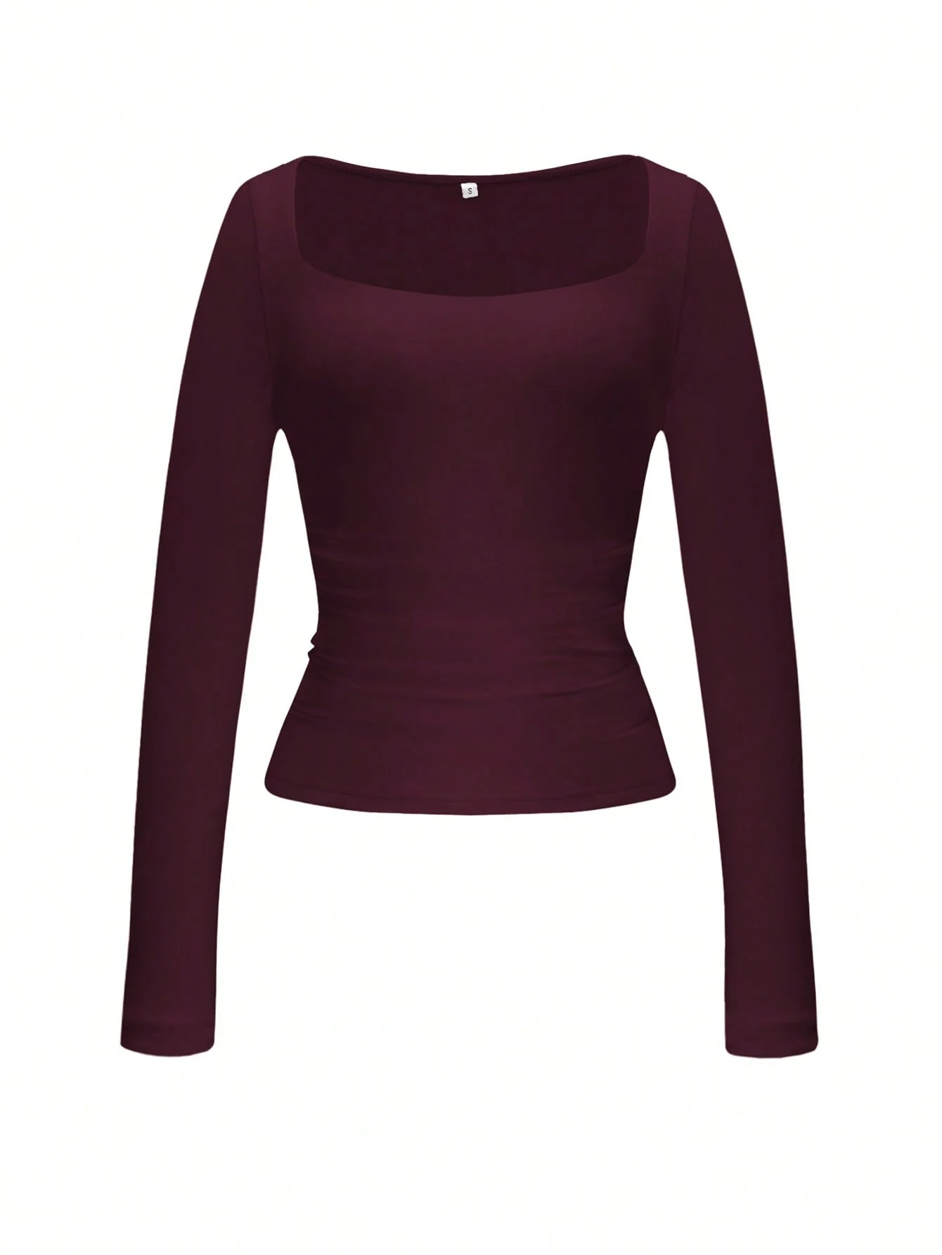 Square Neck Long Sleeve Top - Image 8