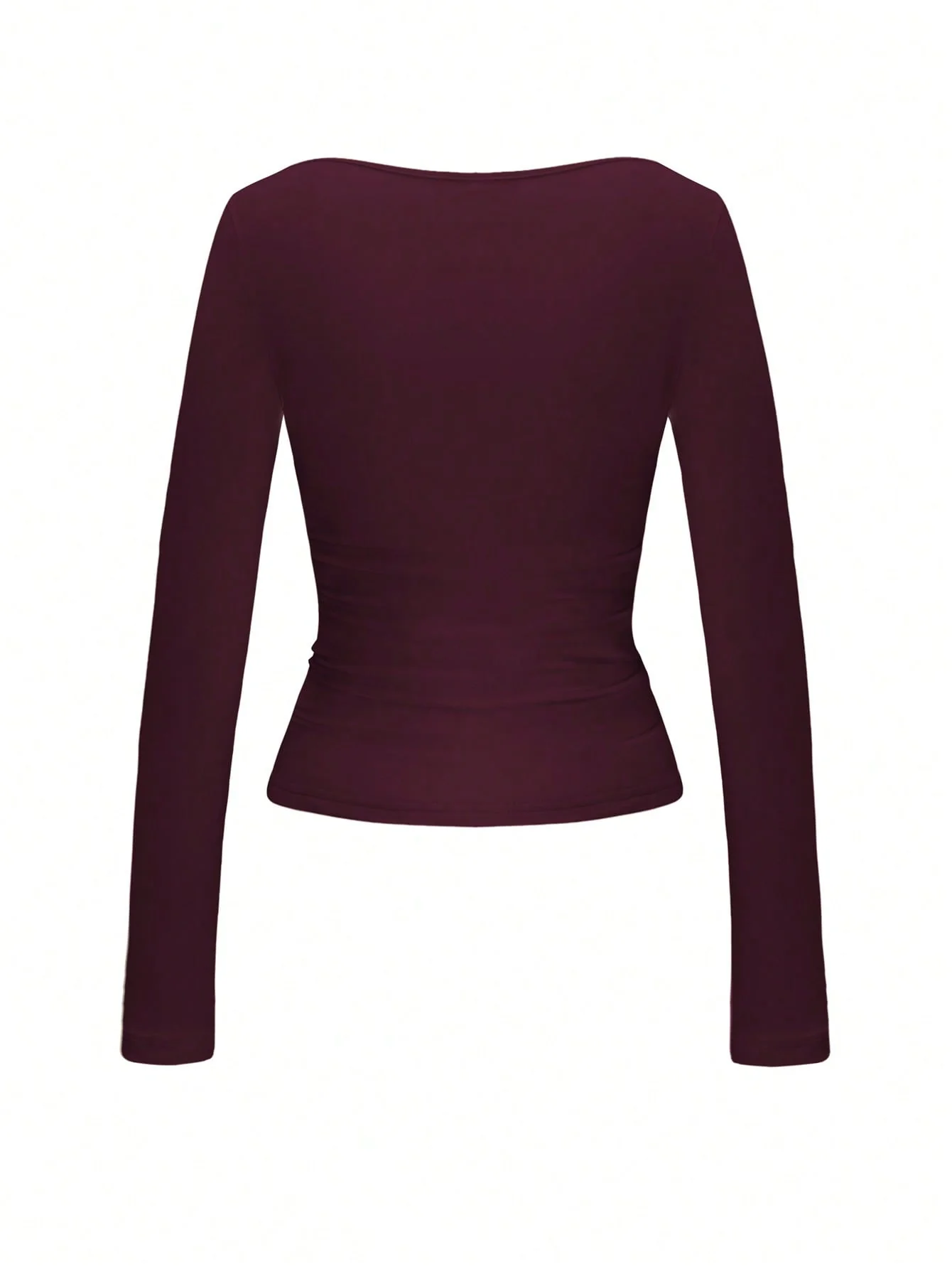 Square Neck Long Sleeve Top - Image 9