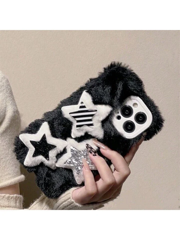 Starry Fur Charm Iphone Cover - Image 7