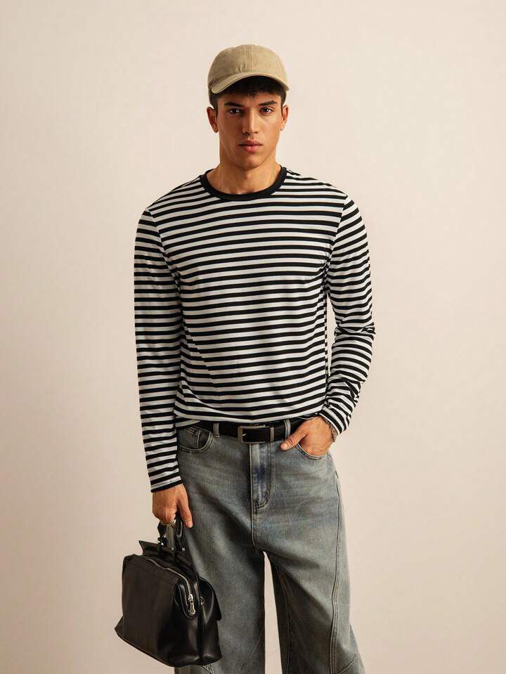 Stripe Mode Long Sleeve Tshirt - Image 12