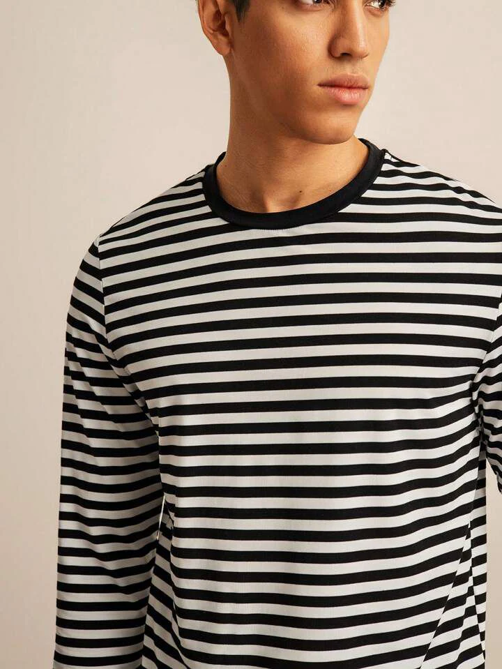 Stripe Mode Long Sleeve Tshirt - Image 13