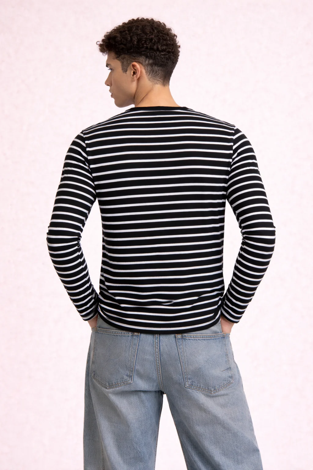 Stripe Mode Long Sleeve Tshirt - Image 4