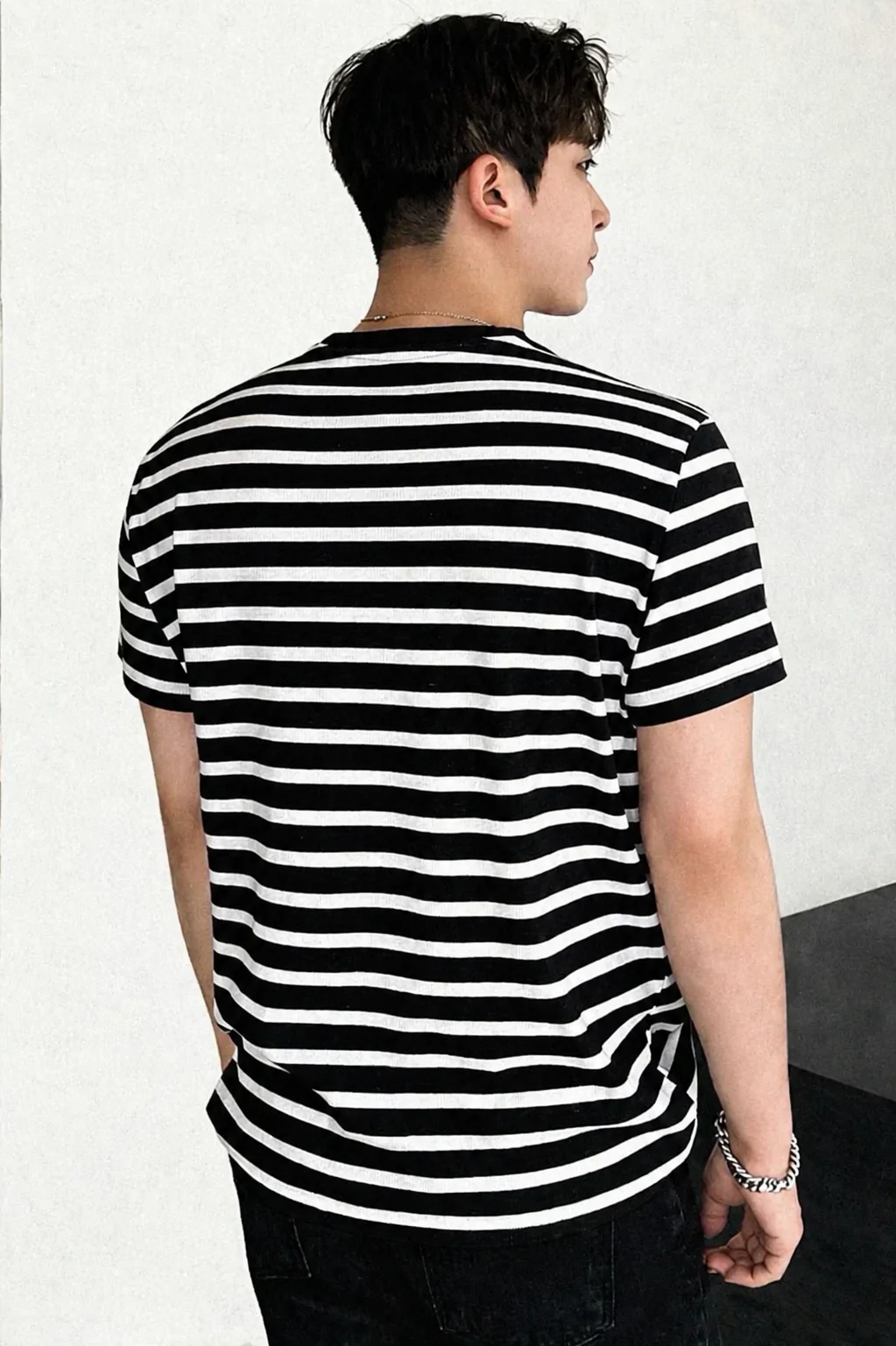 Stripe Series Crew Neck Tshirt - Image 7