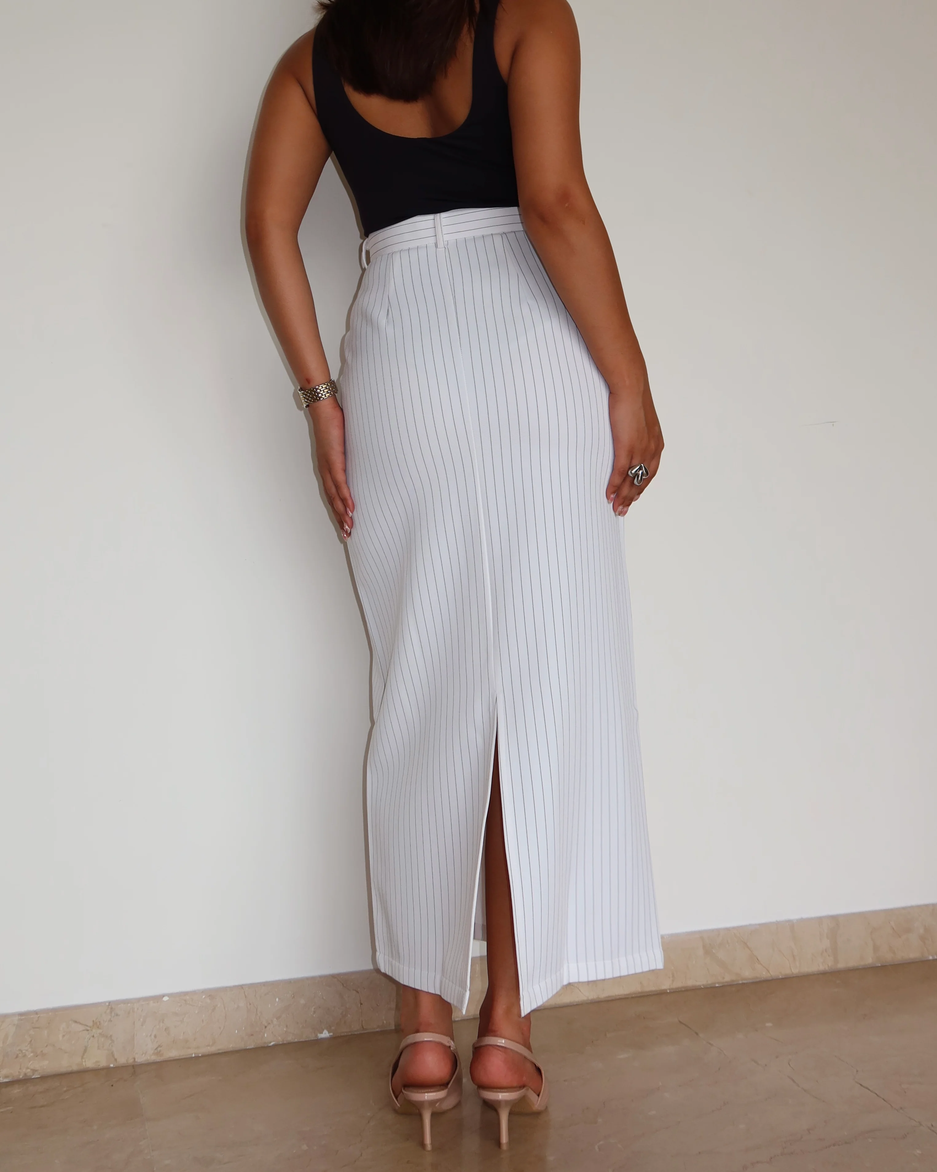 Stripe Statement Skirt - Image 14