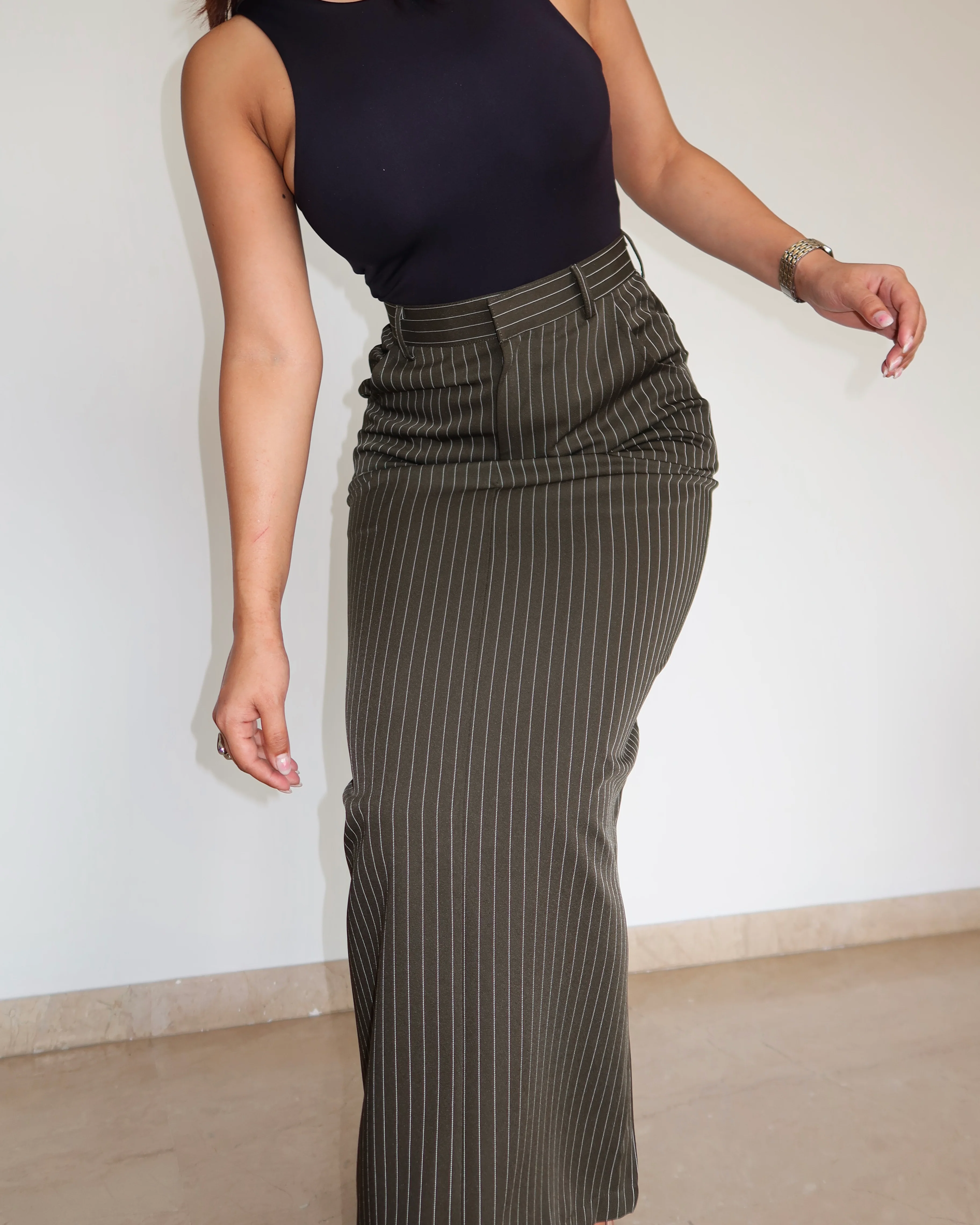 Stripe Statement Skirt - Image 19
