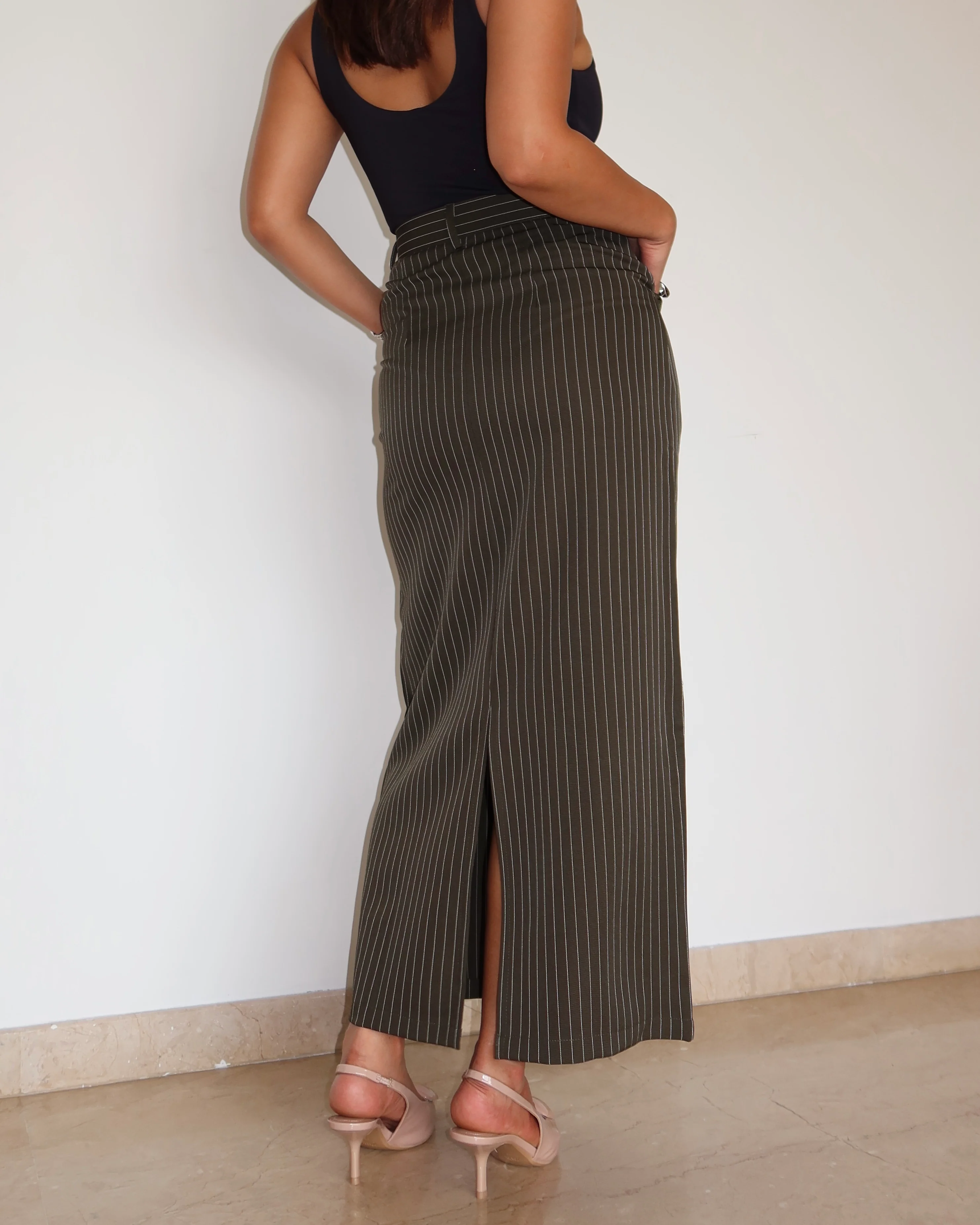 Stripe Statement Skirt - Image 20