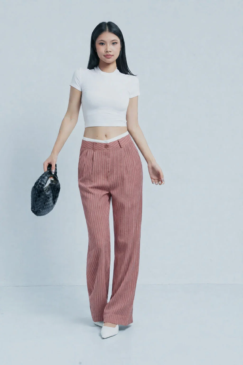 Striped Boxer Wide Leg Trousers - Image 20