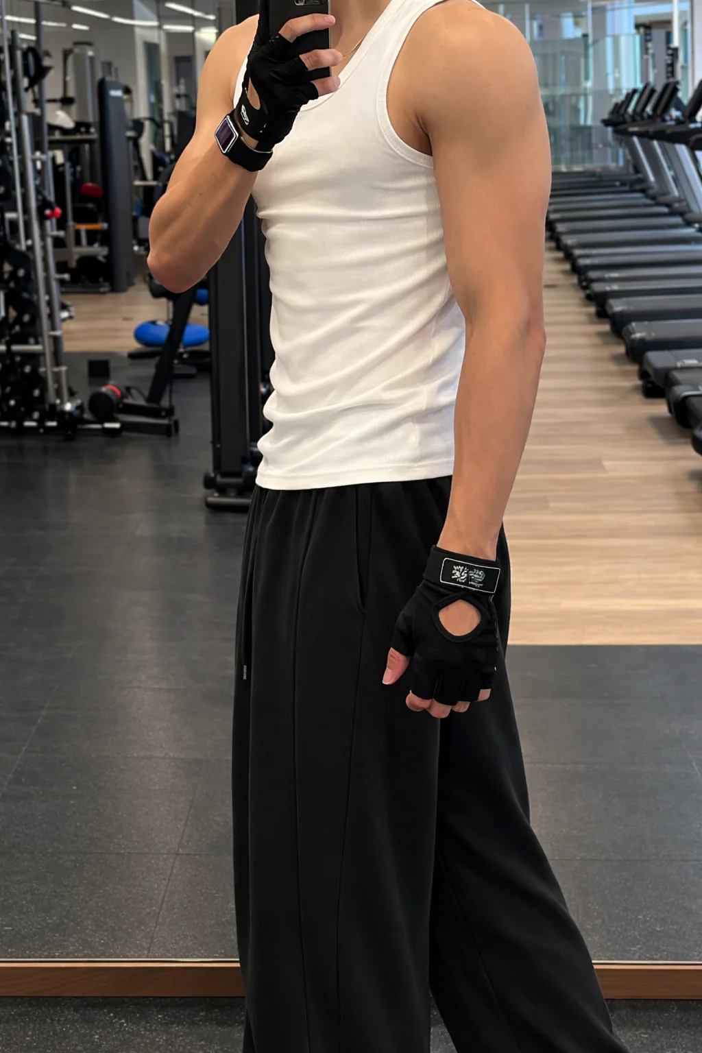 Structured Overlap Pleat Joggers - Image 6