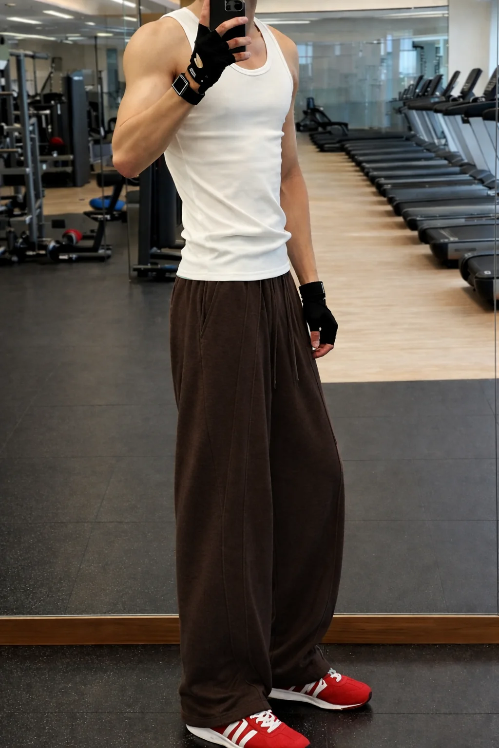 Structured Overlap Pleat Joggers - Image 9