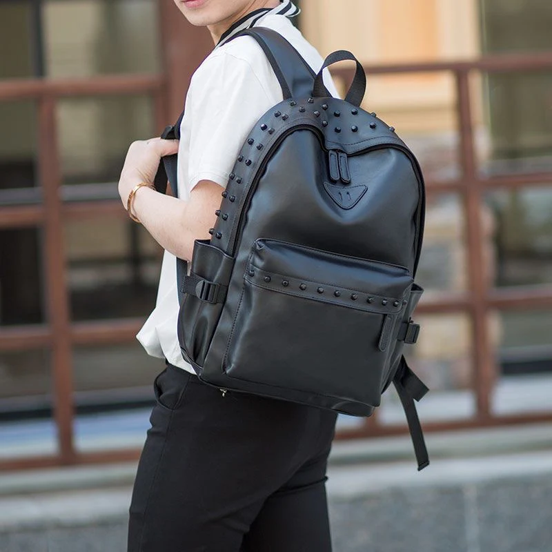 Studded Modern Bagpack - Image 2