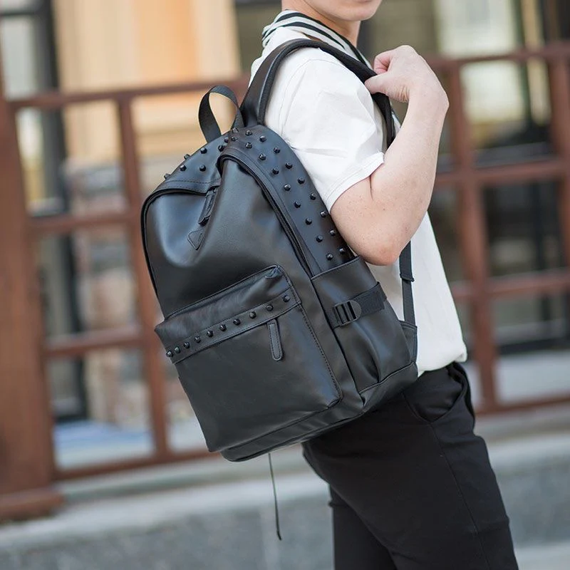 Studded Modern Bagpack - Image 3
