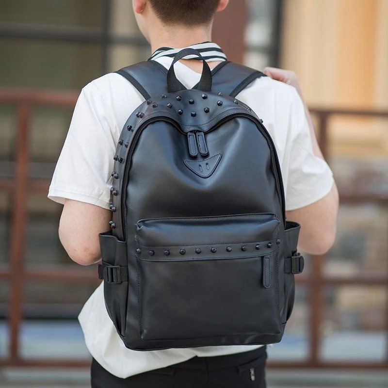 Studded Modern Bagpack - Image 4