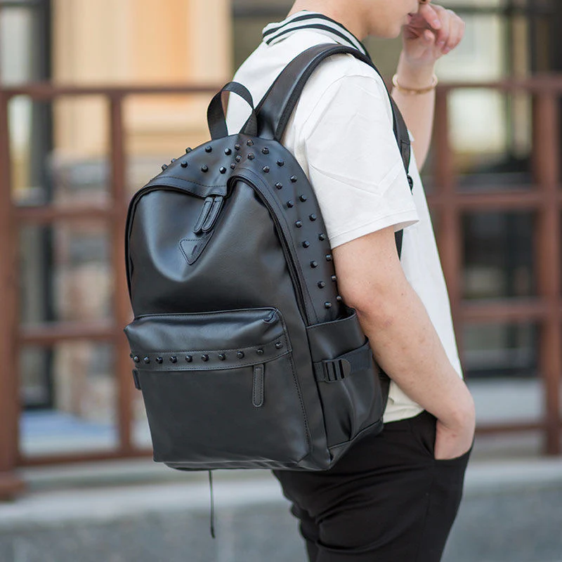 Studded Modern Bagpack - Image 5