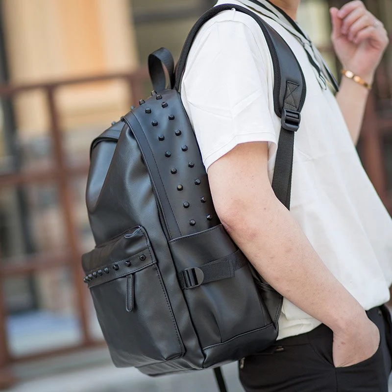 Studded Modern Bagpack - Image 7