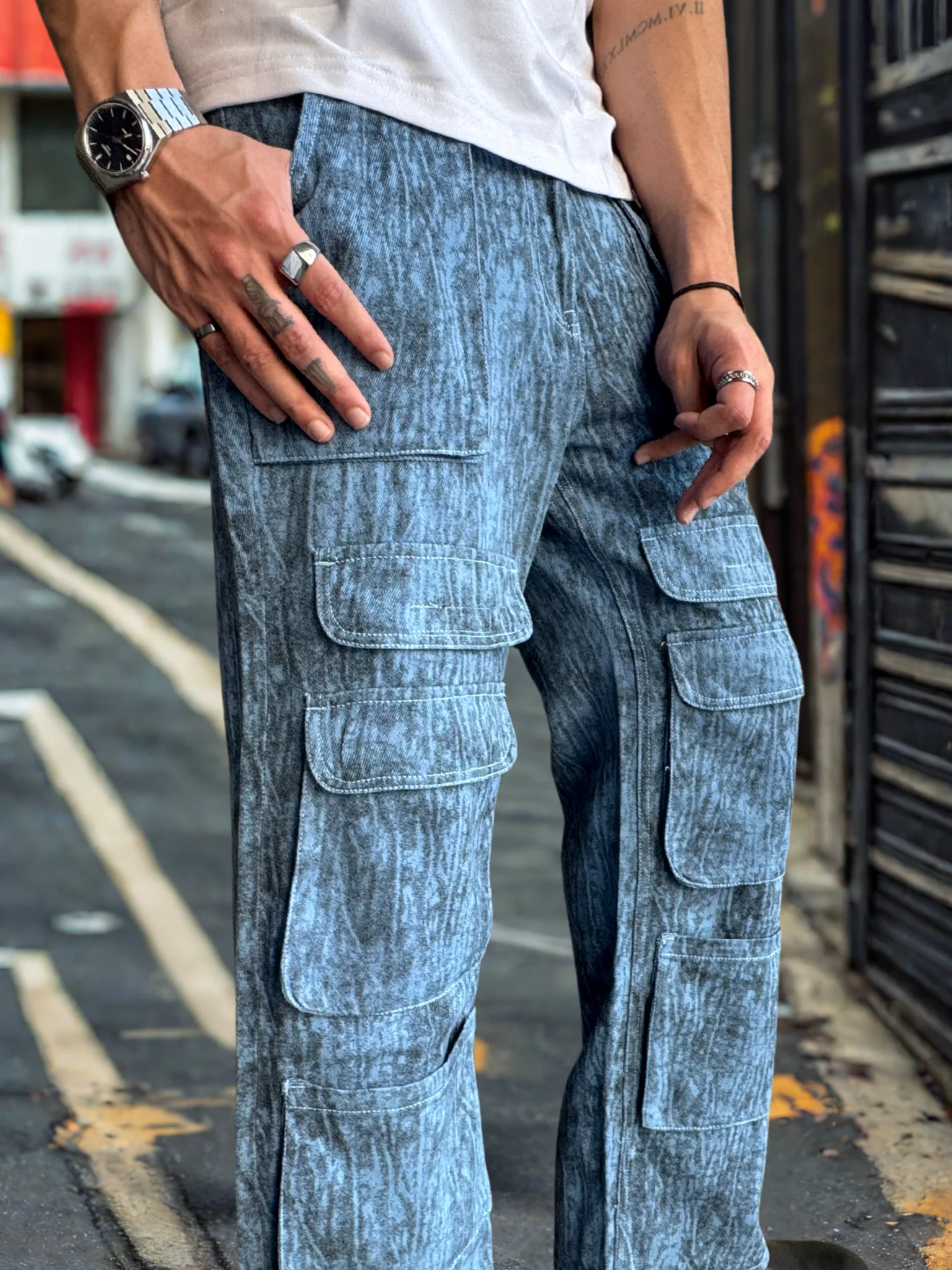 Supreme Italian Street Cargo Jeans - Image 3