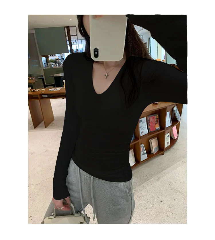 Supreme V-Neck Fitted Top - Image 4
