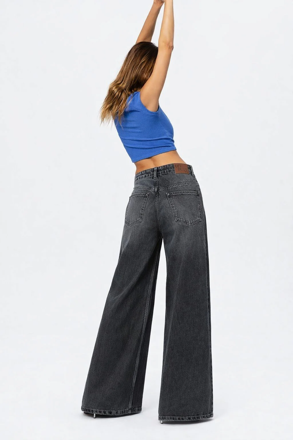 Sweet Static Extra Wide Leg Jeans - Image 8