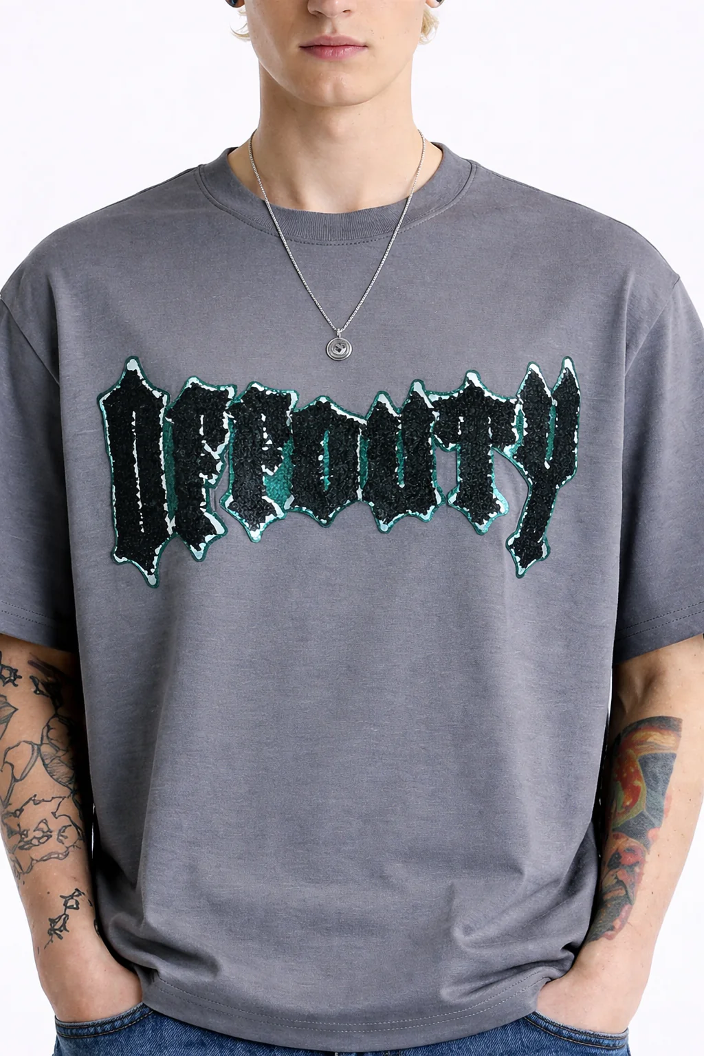 Terry Patch Logo Tee - Image 2