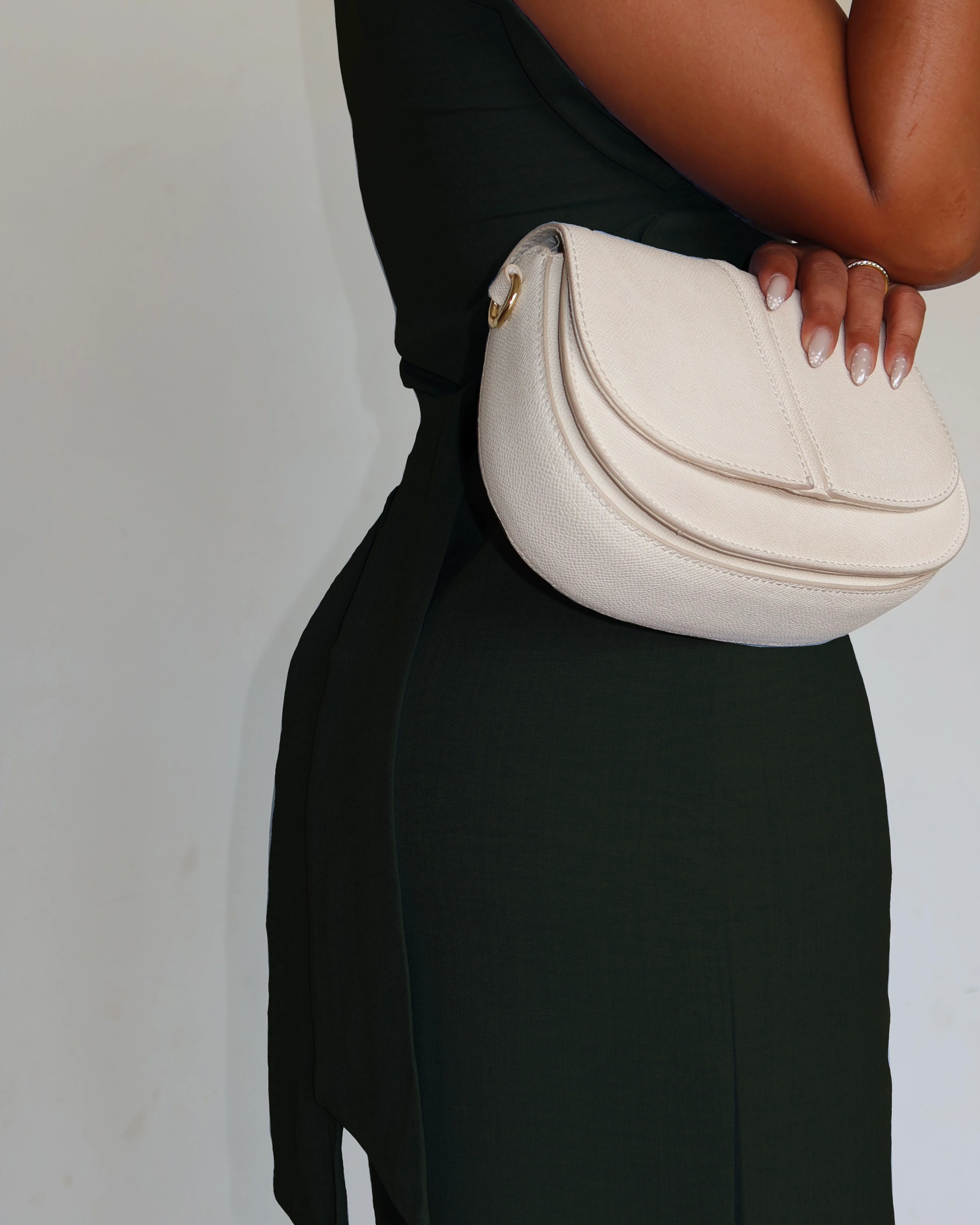Tie Detailed Linen Blend Midi Dress - Image 20