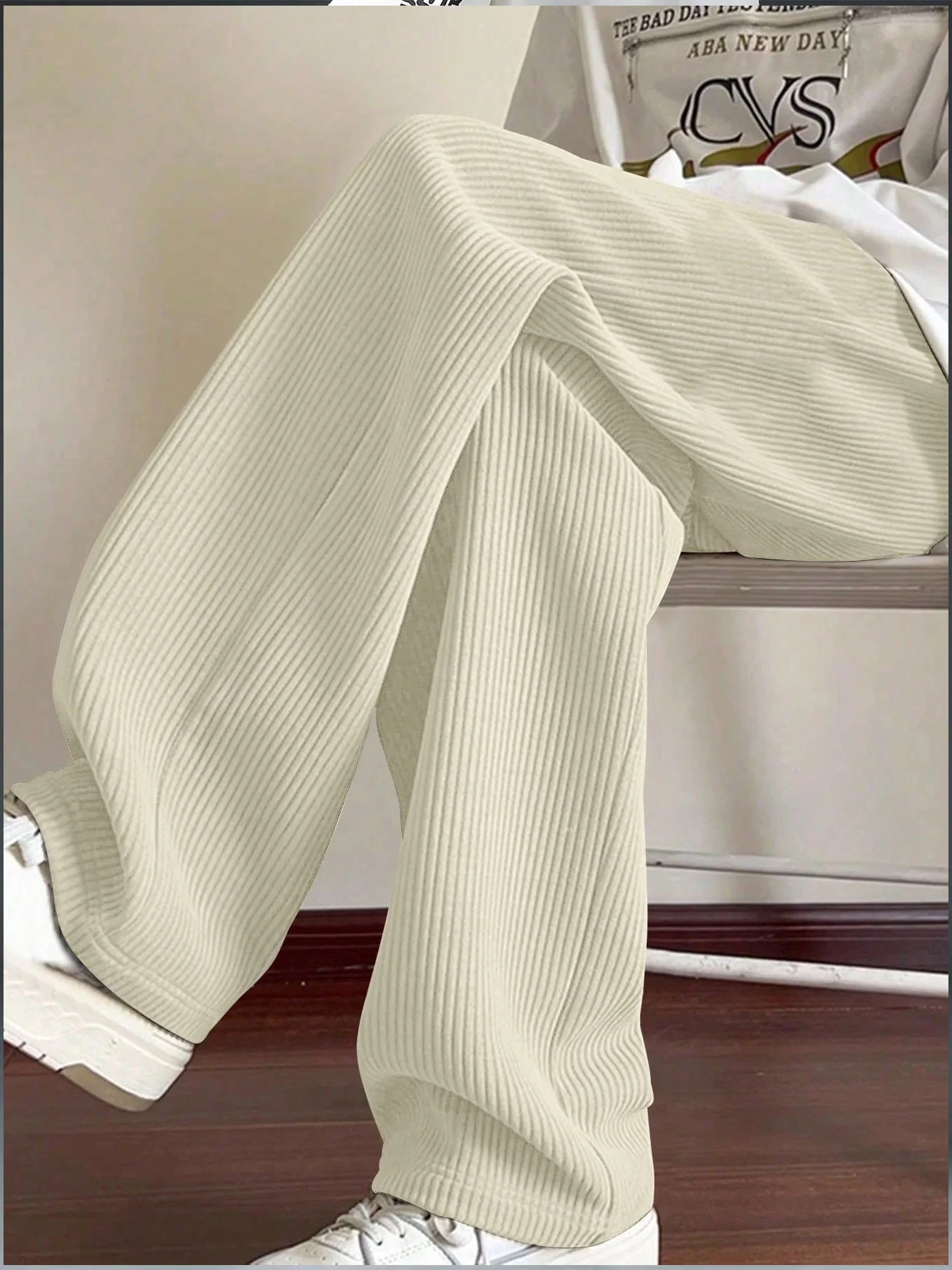 Timeless Rib Drawstring Joggers - Image 13