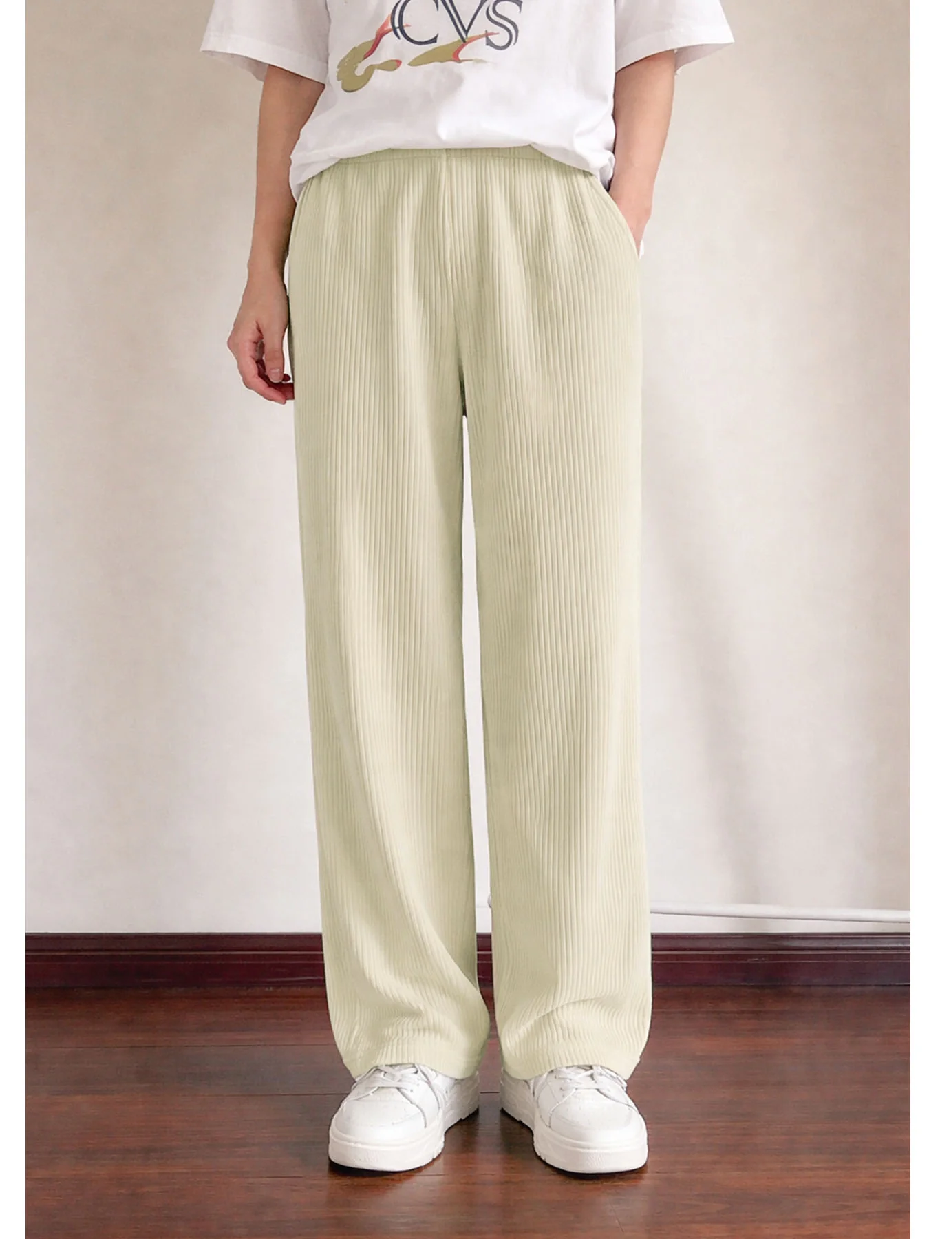 Timeless Rib Drawstring Joggers - Image 14