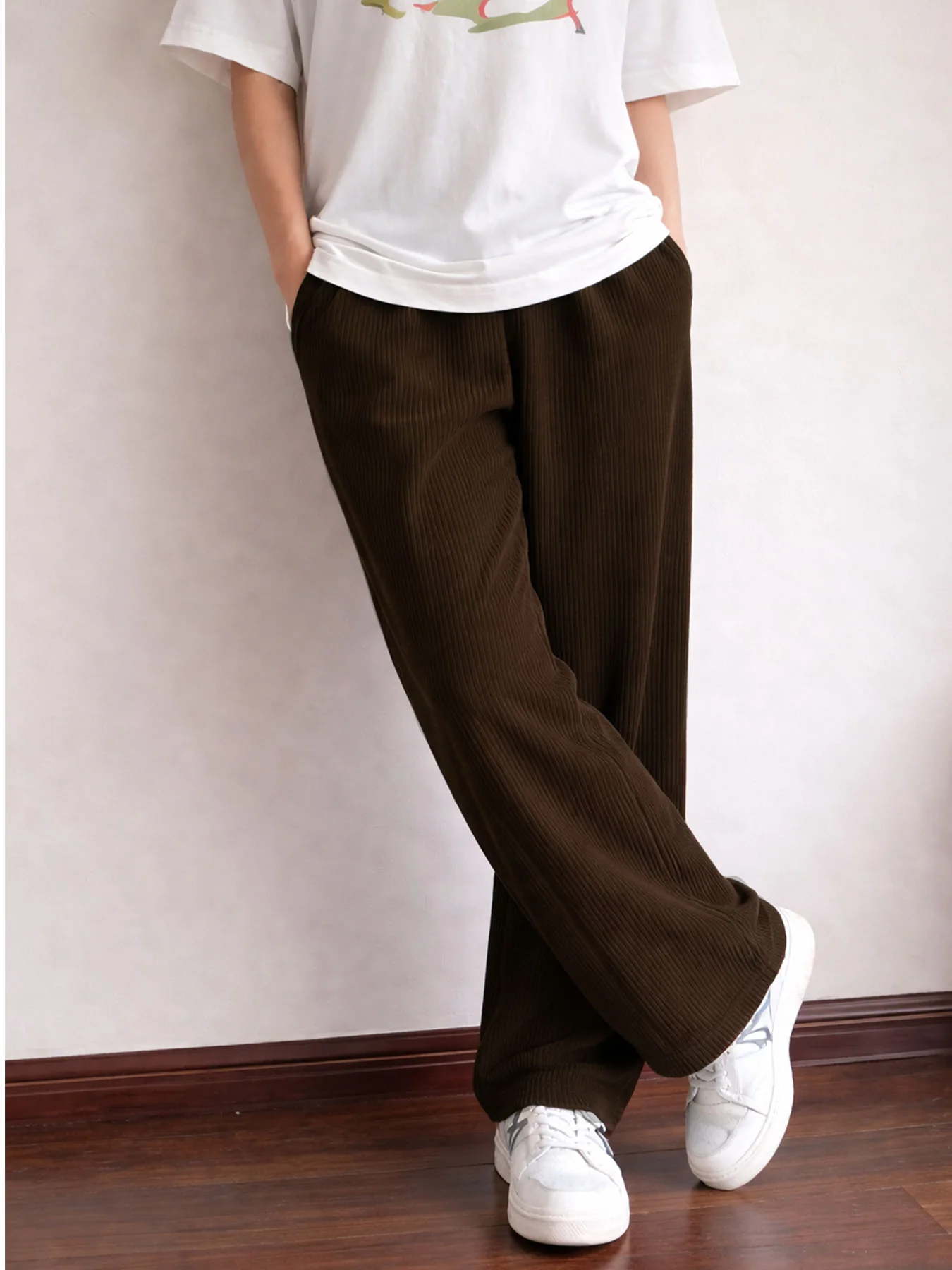 Timeless Rib Drawstring Joggers - Image 8