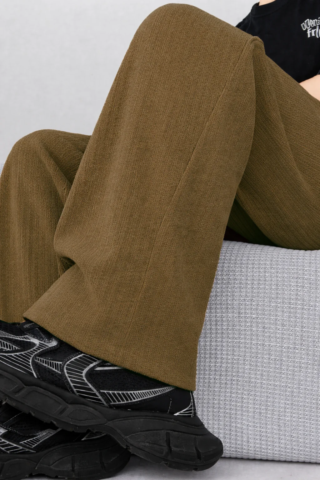 Tribal Knitted Relaxed Fit Joggers - Image 3