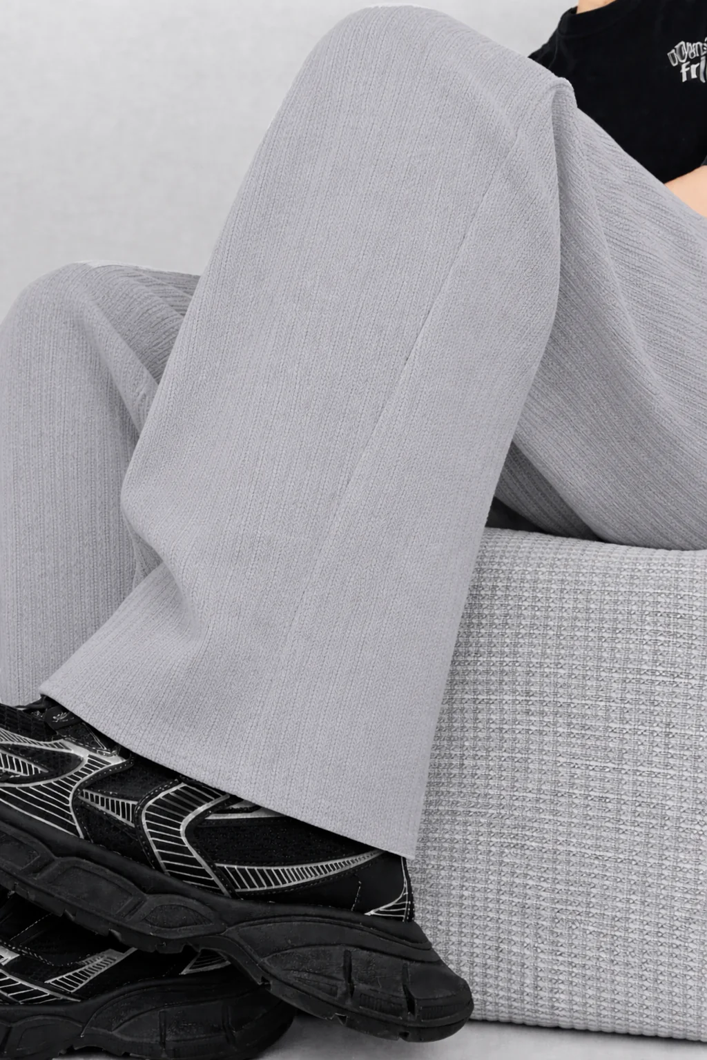 Tribal Knitted Relaxed Fit Joggers - Image 6