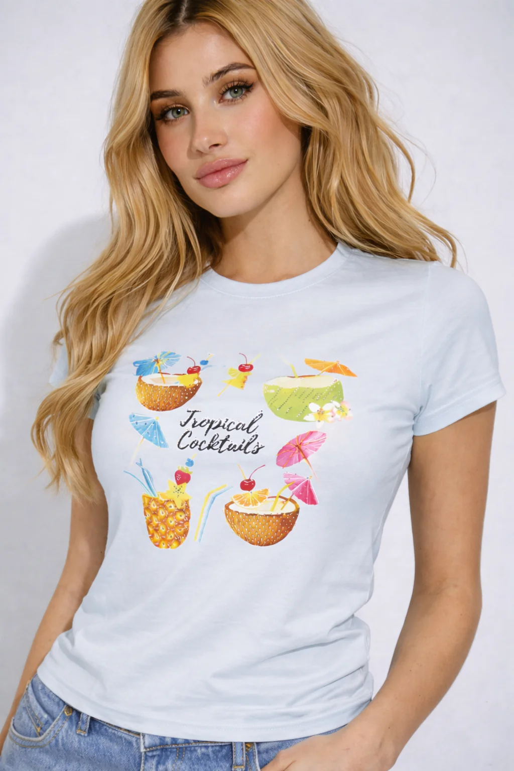 Tropical Baby Tee - Image 5