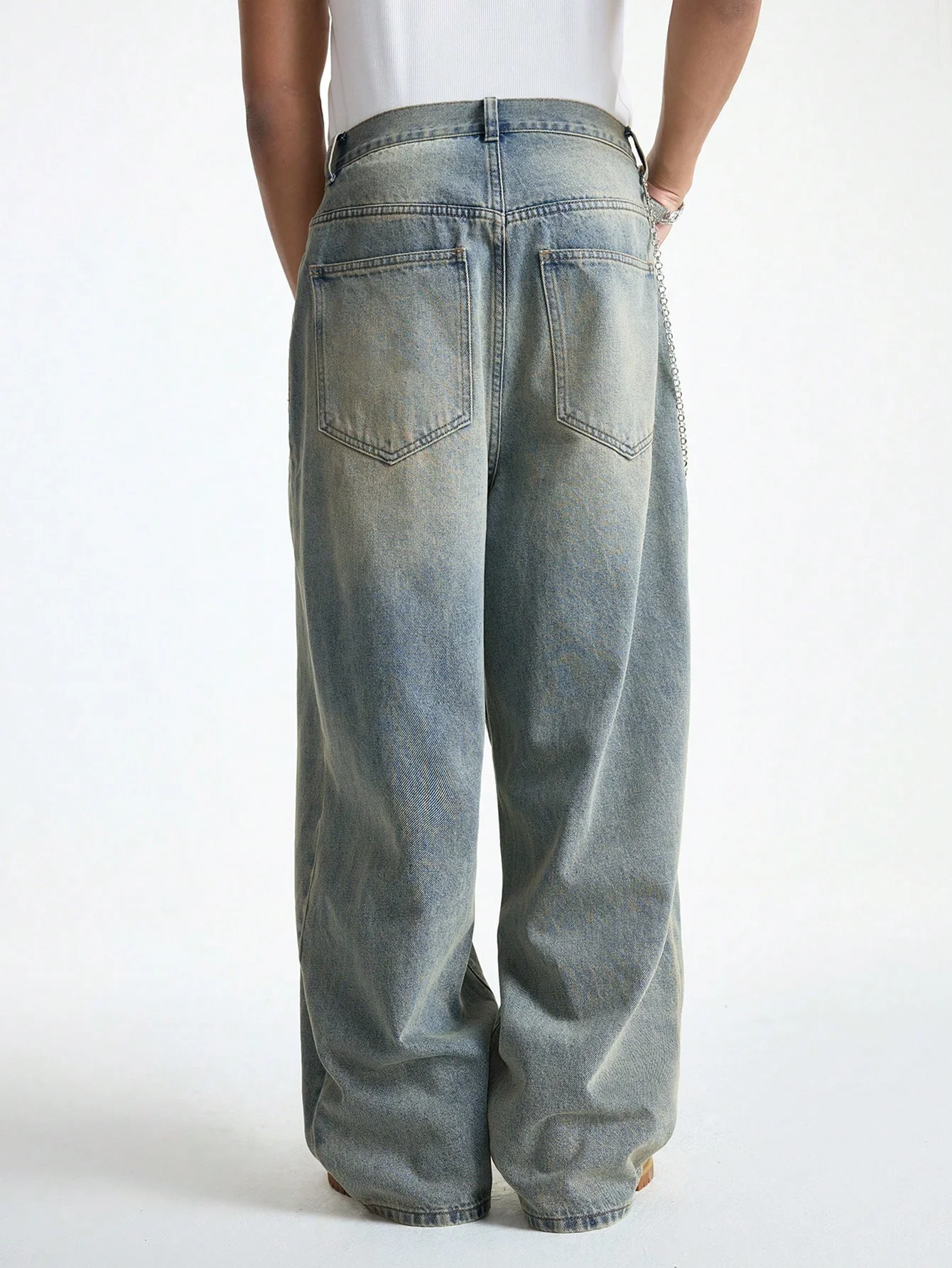Untamed Blue Baggy Jeans - Image 3
